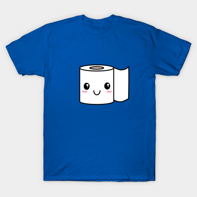 kawaii toilet paper roll funny Toilet Paper Roll TShirt TeePublic